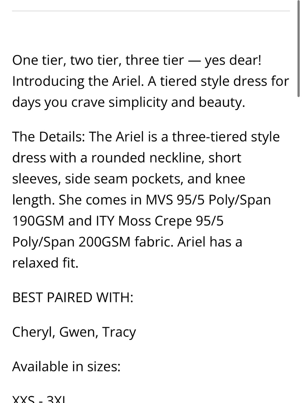 LuLaRoe BLACK Ariel Crepe Tiered Short-Sleeve Midi Dress - Picture 5 of 8